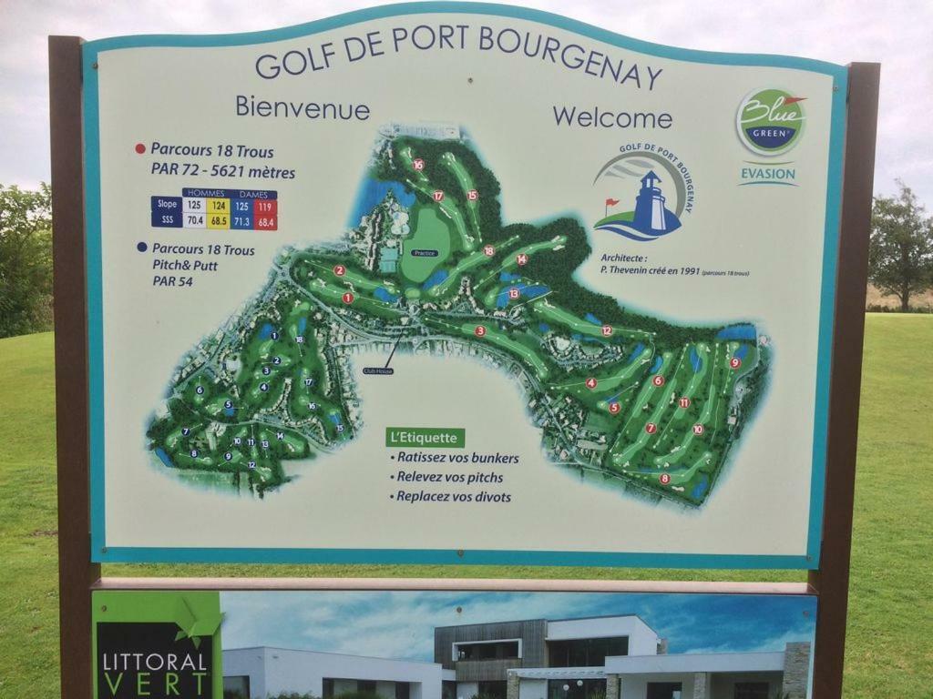 Appartement 2 Pieces Port-Bourgenay 31M2 - Acces Piscine Inclus Talmont-Saint-Hilaire 외부 사진
